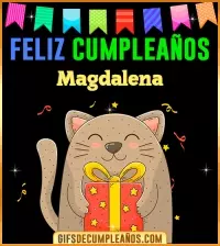 GIF Feliz Cumpleaños Magdalena